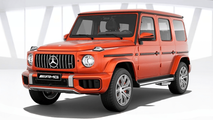 Mercedes G 63 front quarter